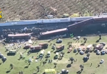 Choque de trenes de alta velocidad en España deja al menos 64 muertos y decenas de heridos