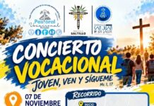 Invitan a jóvenes de Ramos Arizpe a participar en concierto vocacional