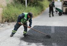 Mantiene Javier Díaz rehabilitación permanente de vialidades