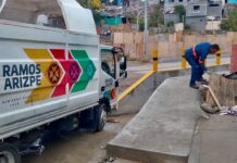Mantiene Ramos Arizpe vigilancia y limpieza ante lluvias