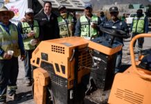 Mejora Javier Díaz seguridad vial; rehabilita más calles y bulevares
