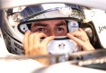 No libra Checo el primer corte en la qualy del GP de CDMX