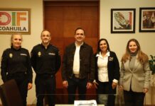 Policía especializada española capacita a personal en violencia de género y reconoce buenas prácticas de Coahuila