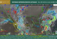 Pronostican lluvias fuertes, descargas eléctricas y rachas de viento de hasta 60 km/h en Coahuila