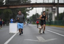 Se activan y disfrutan buen clima en la Ruta Recreativa