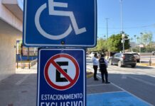 Tránsito y vialidad exhorta a respetar los espacios exclusivos para personas con discapacidad