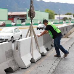 Va Javier Díaz con todo; rehabilita muros de contención en vialidades clave3