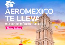 Aeroméxico volverá a Saltillo con dos vuelos diarios a la Ciudad de México