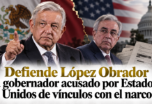 Defiende López Obrador a gobernador acusado por Estados Unidos de vínculos con el narco