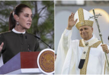 Desea Sheinbaum pronta recuperación al papa León XIV