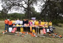 Fortalecen brigadas de sanidad forestal de Arteaga con equipo especializado