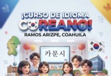 Invitan a jóvenes de Ramos Arizpe a aprender coreano