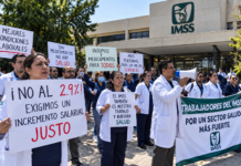 ¡Prepárese! Este martes habrá en Saltillo marcha de trabajadores del IMSS