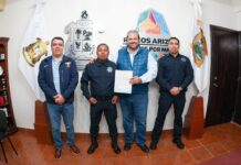 Reconoce Ramos Arizpe a los Policías y Bomberos del mes