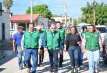 Riquelme lleva seguridad vial y atiende servicios básicos en las comunidades de Torreón