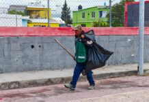 Trabaja Gobierno Municipal en el mantenimiento de espacios públicos